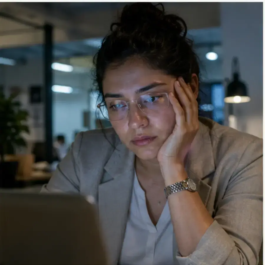 Trabajo con iluminación artificial