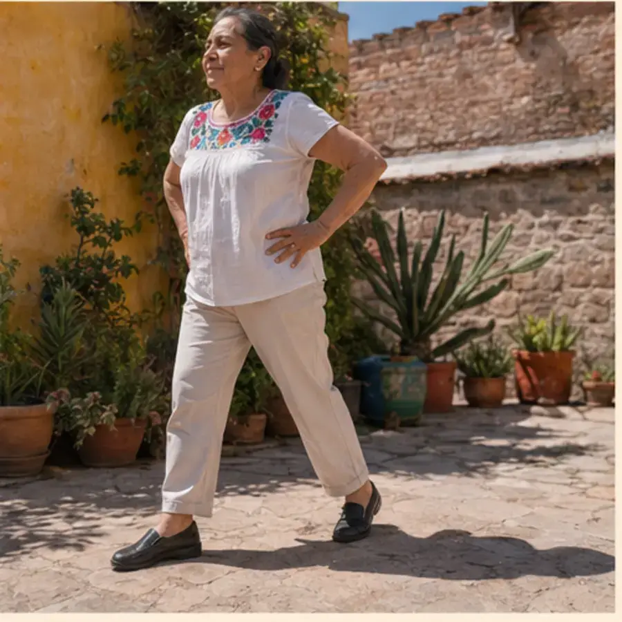 Estiramiento antes del trabajo