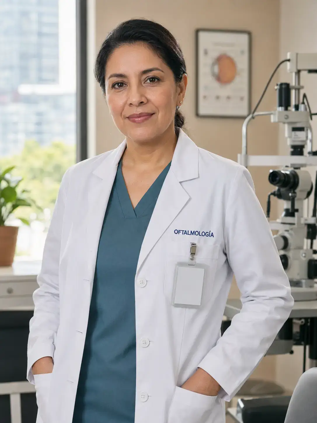 Oftalmóloga Dra. María Fernanda Ruiz