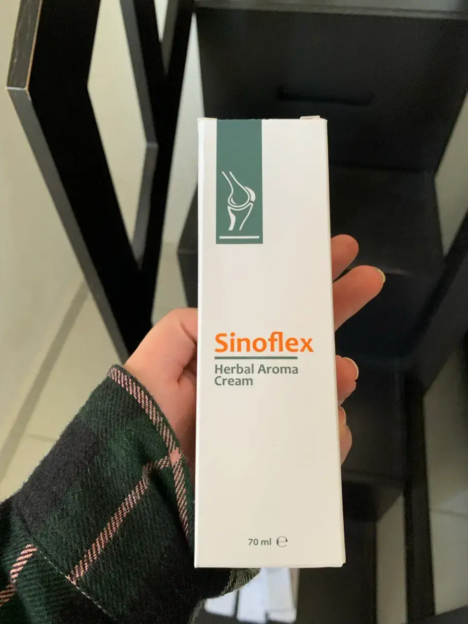 Sinoflex en la mano: foto de testimonio 3